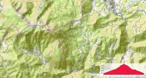 Bärenschützklamm - zemljovid Bärenschützklamm - zemljovid