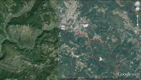 7 slapova Mirne - map