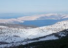 DSC00336  Krk i Cres s Zavižanske ceste kod Oltara,  Zavizan, Mt Velebit, Feb 28 - Mar 1, 2013