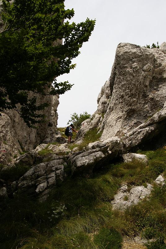 DSC07376.JPG - Mt Velebit - Ascent to Kiza