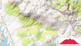 Troglav - zemljovid